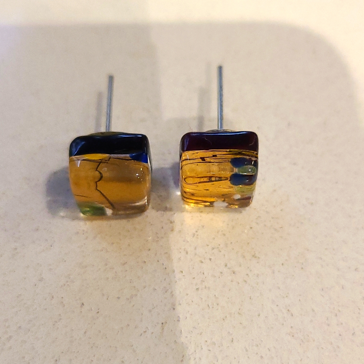 Bohemian Italian Glass Earrings